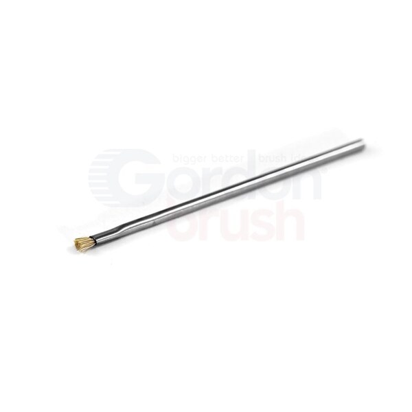 Applicator Brush, Anti-Static Horsehair, 1/8 D SS Tube Handle